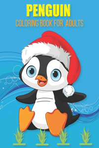 Penguin Coloring book For Adults