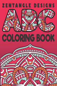 Zentangle Designs ABC Coloring Book