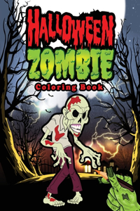 Halloween Zombie Coloring Book
