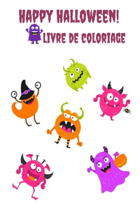 Happy Halloween! Livre de Coloriage