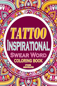 tattoo Inspirational coloring book for adults