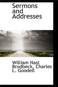Sermons and Addresses