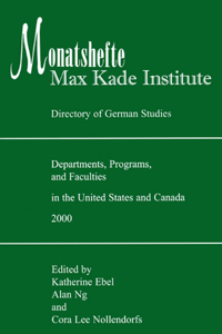 Monatshefte/Max Kade Institute