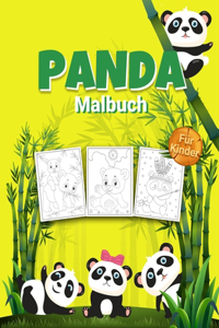 Panda Malbuch für Kinder