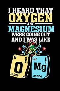 I heard that Oxygen and Magnesium were going out and i was like OMG