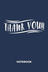 Thank You!!! NOTEBOOK