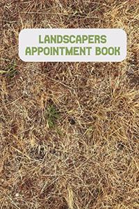 Landscapers Appointment Book