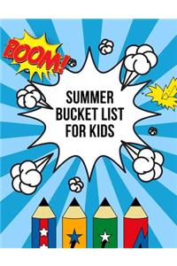 Summer Bucket List For Kids