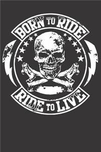 Notebook for biker motorcycle dirt bike motocross