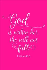 God Is Within Her She Will Not Fall