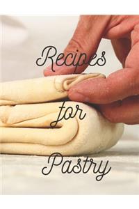 Recipes for Pastry