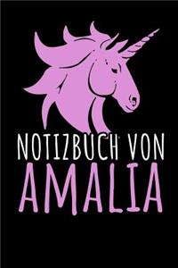 Notizbuch Von Amalia