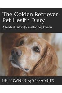 The Golden Retriever Pet Health Diary