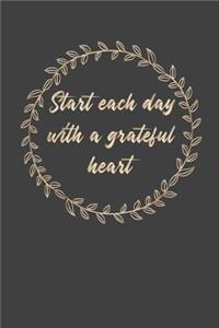 Start Each Day With a Grateful Heart