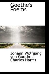 Goethe's Poems