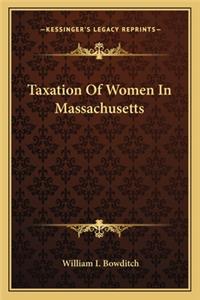 Taxation of Women in Massachusetts