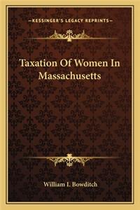 Taxation of Women in Massachusetts