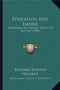 Education And Empire