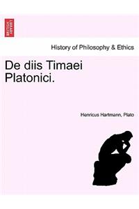 de Diis Timaei Platonici.