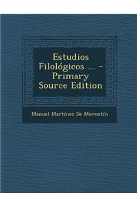 Estudios Filologicos ...