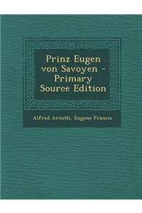 Prinz Eugen Von Savoyen