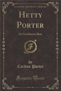 Hetty Porter