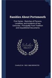 Rambles About Portsmouth