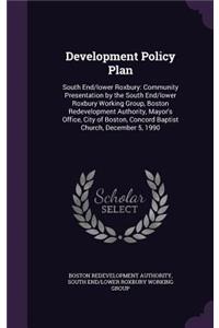 Development Policy Plan