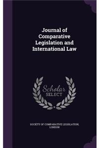 Journal of Comparative Legislation and International Law