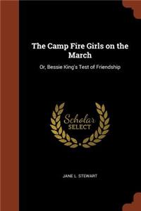 Camp Fire Girls on the March