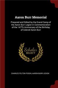 Aaron Burr Memorial