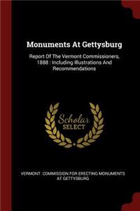 Monuments At Gettysburg
