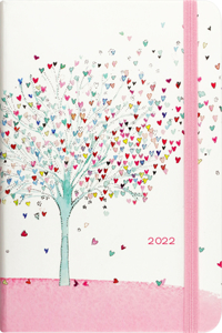 2022 Tree of Hearts Weekly Planner (16-Month Engagement Calendar)