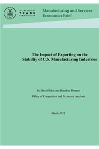 The Impact of Exploring on the Stability of the U.S. Manufacturing Industries