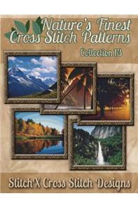 Nature's Finest Cross Stitch Pattern Collection No. 13