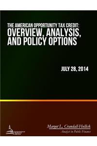 The American Opportunity Tax Credit