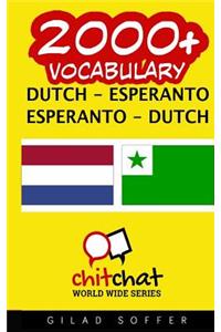 2000+ Dutch - Esperanto Esperanto - Dutch Vocabulary