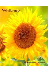 Sunflowers Journal - Whitney