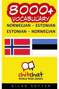 8000+ Norwegian - Estonian Estonian - Norwegian Vocabulary