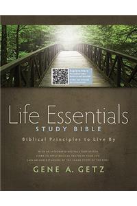 Life Essentials Study Bible, Hardcover Indexed