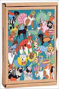 Fancy Dress Dogs GreenNotes