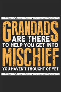 Granddads are there to help you get into mischilef you haven't thought of yet