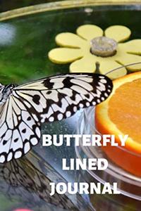 Butterfly Lined Journal