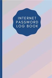 Internet Password Log Book
