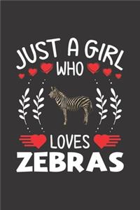 Just A Girl Who Loves Zebras