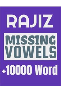 Rajiz Missing Vowels puzzle