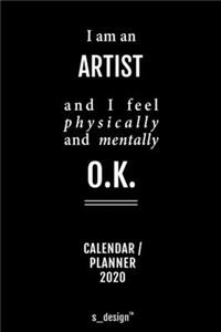 Calendar 2020 for Artists / Artist