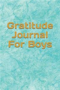 Gratitude Journal For Boys