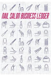 Nail Salon Business Ledger
