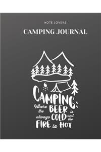 Where the Beer is Always Cold and the Fire is Hot - Camping Journal